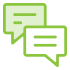 conversation icon illustration
