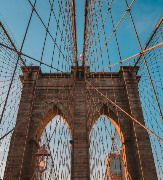 Brooklyn bridge and the sky
